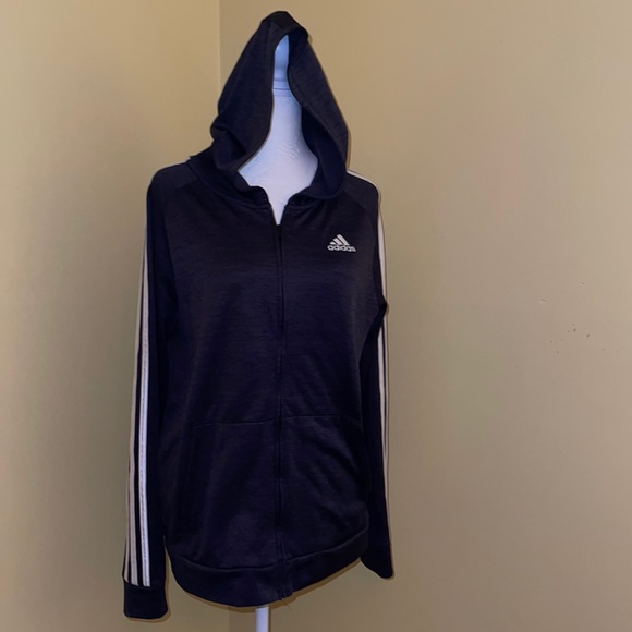 adidas Jackets & Coats Adidas Womens Zip Up Hoodie Jacket Poshmark